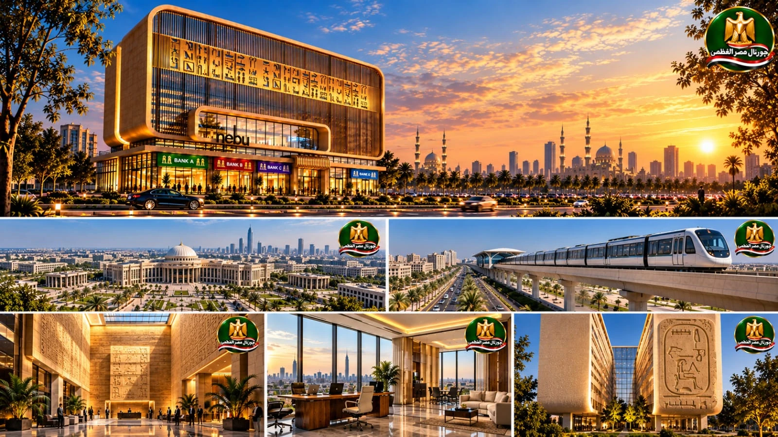 مشروع نيبو NEBU Business Court من تطوير جيديكو GEDICO Communities أمام مدينة العدالة بالعاصمة الإدارية الجديدة