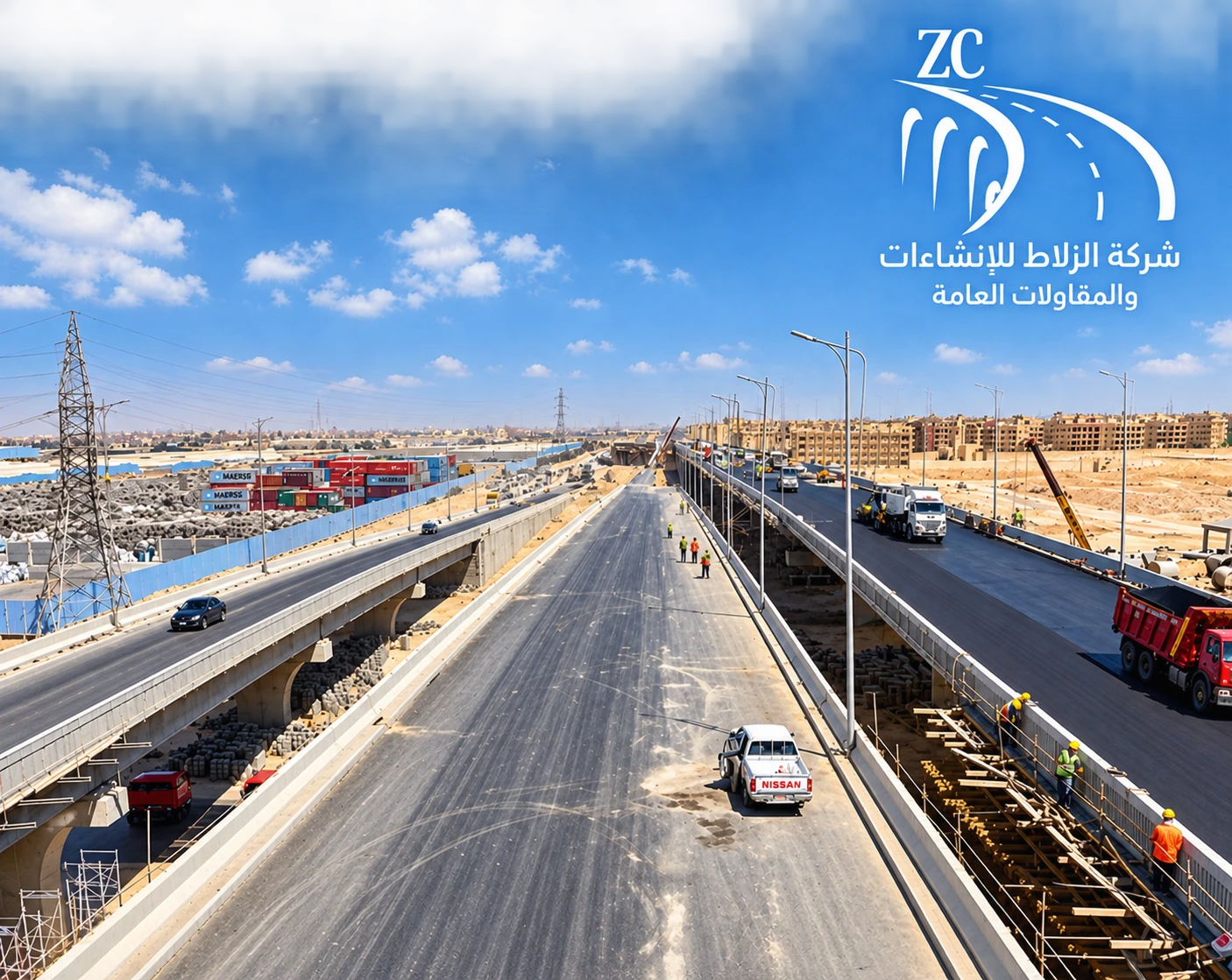 محور 30 يونيو أحد المشروعات القومية التي أعلنت الزلاط للإنشاءات مشاركتها في تنفيذ أعمال ضمنها